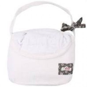 מגבת לתינוקות ולפעוטות צבע לבן